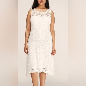 Lane Bryant White Lace Beautiful Dress size 18/20